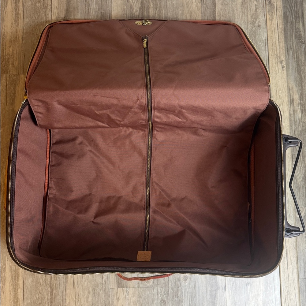 LV Monogram Suitcase 24” Vachetta Missing Pulls - Picture 11 of 17
